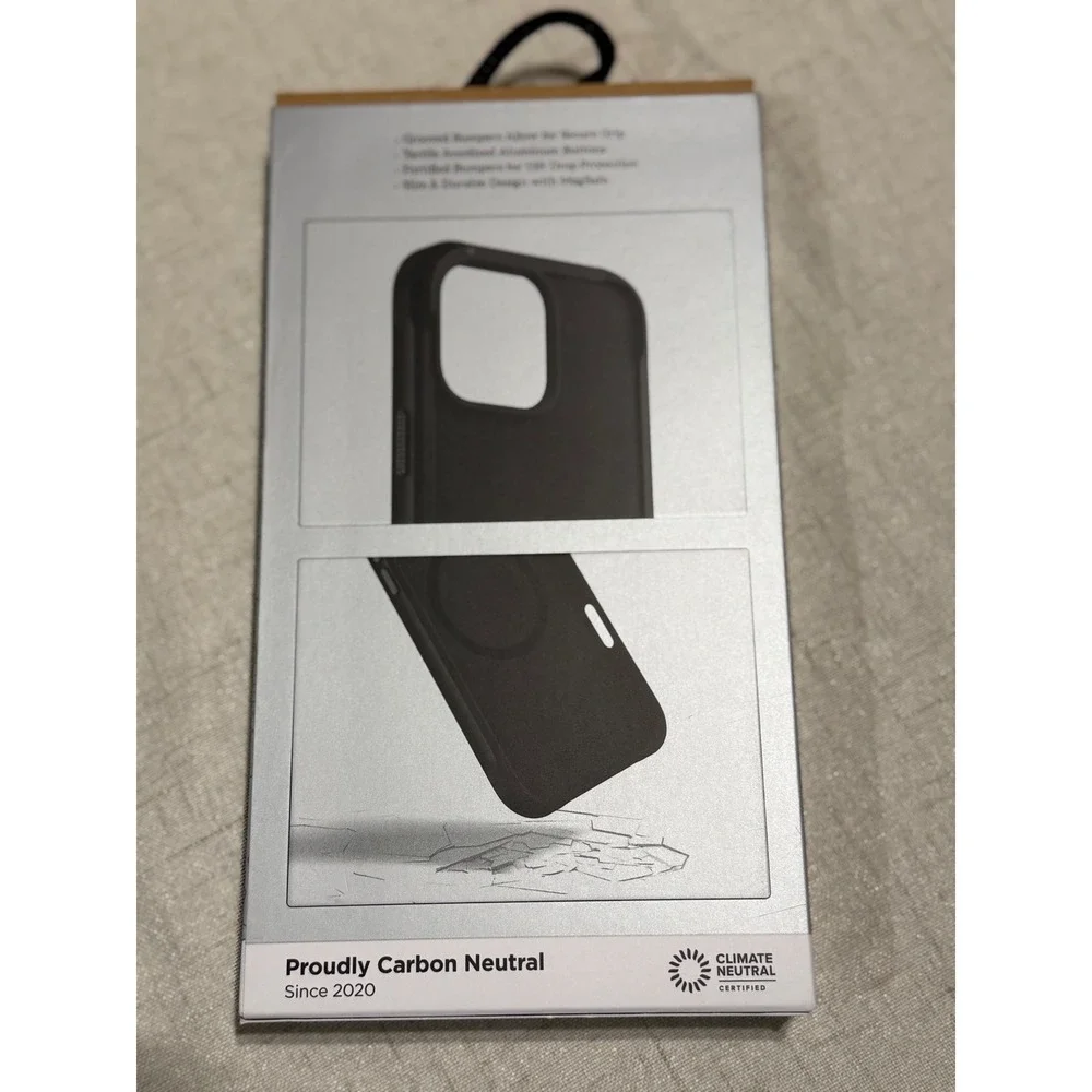Nomad Rugged Case iPhone 16 Pro Max 6.9 Black MagSafe 15ft Drop Protection NEW